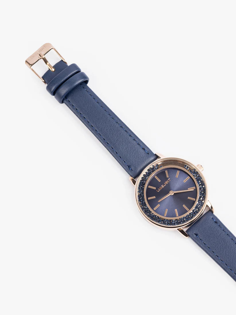 Rhinestone Embellished Watch