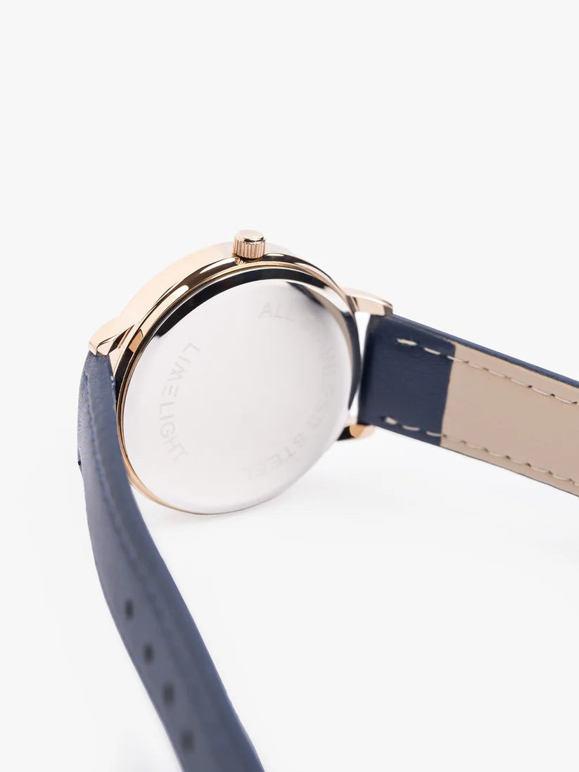 Rhinestone Embellished Watch